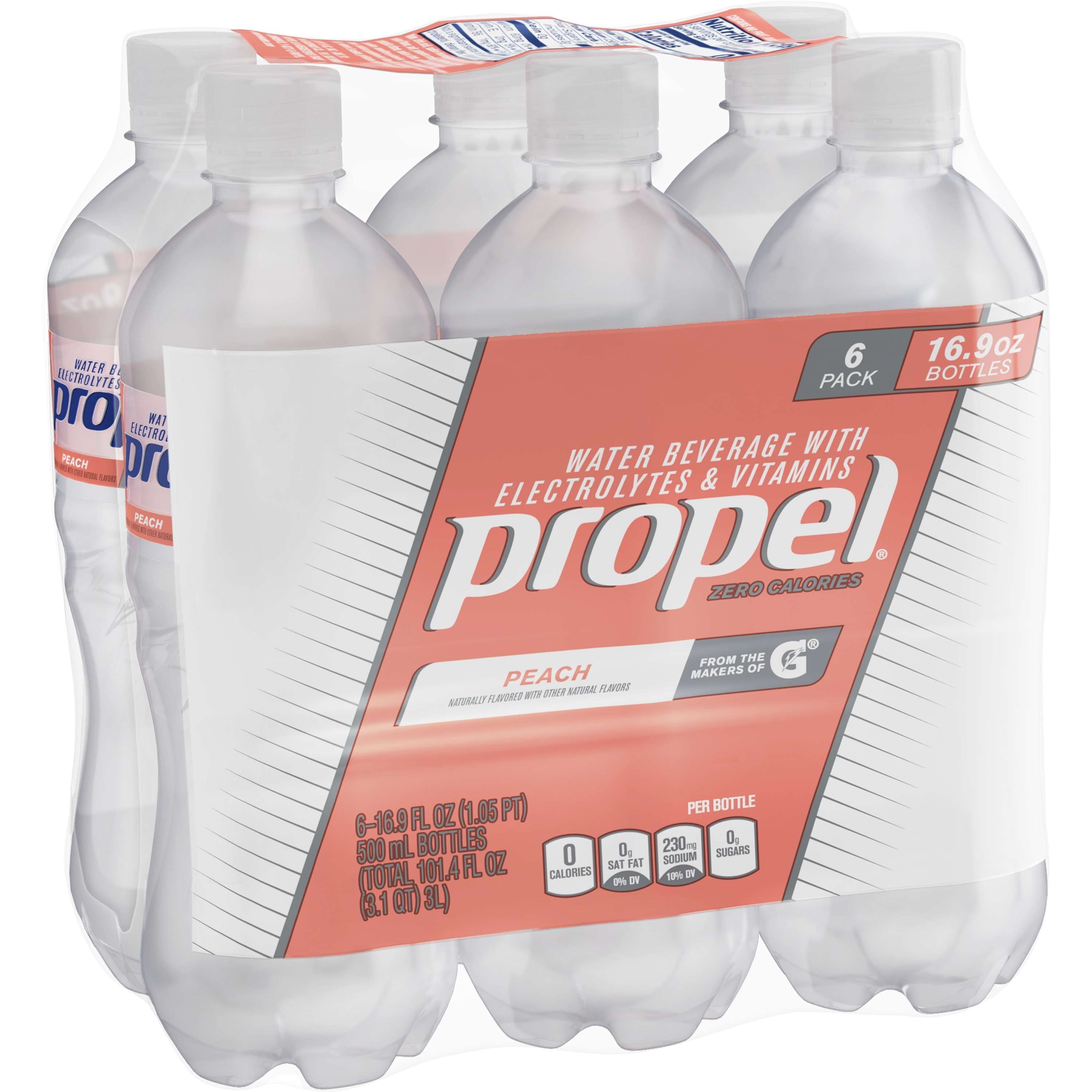 Gatorade Propel 6pk Peach Mango