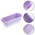 thumbnail image 1 of Homoyoyo Para Tostadas De Silicona Antiadherente Fácil De Desmoldar Y Limpiar Color Morado, 1 of 8