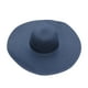 thumbnail image 1 of ¡Rebajas! Sombrero Fdelink para el sol, con protección UV, para verano, para mujer, ancho, de paja, para playa, para niña pequeña, plegable, azul marino., 1 of 3