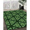 thumbnail image 2 of Ahgly Company Indoor Rectangle Patterned Night Black Area Rugs, 8' x 12', 2 of 6