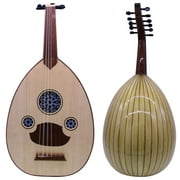 Amazing!! Beginner Turkish Oud "The Turkish Butterfly" + Soft Case - Chestnut / Glossy Finish - Cat#166C
