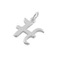 thumbnail image 1 of Capital H Simple Alphabetical 925 Sterling Silver Pendant Jewelry, 1 of 2