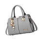 thumbnail image 2 of Bolso para Mujer, Bolso Tote con Cremallera y Correa para el Hombro, Bolso Bandolera para el Trabajo, Gris, 2 of 8