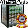 thumbnail image 2 of 1000 Monte Carlo Poker Chips with Acrylic Carrier, 2 of 6