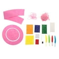 thumbnail image 4 of Kits de materiales para hacer gorros de Pascua para niños, manualidades para niños, suministros de Pascua rosa, 4 of 9