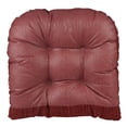 thumbnail image 5 of Gripper Non-Slip 17" x 17" Polar Chenille Tufted Universal Chair Cushions, Set of 2, 5 of 5