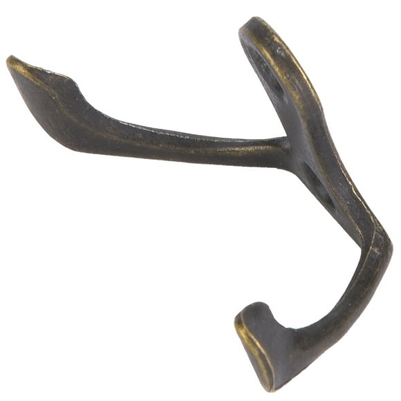 Perchas de pared percha de gancho retro elegante 51x27 mm 10 piezas para abrigos ANGGREK Otros