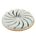 thumbnail image 4 of 4 Inch 100Mm 3 Step Concrete Floor Polishing Pad Wet Dry for Pads Grinding Grit 1, 4 of 10
