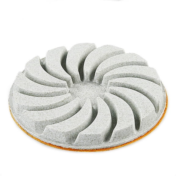 4 Inch 3 Step Concrete Floor Polishing Pad 100Mm Wet Dry Diamond Floor Grinding Pad For Concrete Terrazzo Cement Abrasive Tools Grit 1 Smile Home