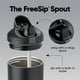thumbnail image 2 of Vaso Owala FreeSip 1180 ml de acero inoxidable con aislamiento, 2 of 6