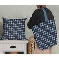 thumbnail image 5 of Soimoi Poly Georgette Fabric Argyle Check Fabric Prints by Yard 42 Inch Wide, 5 of 5