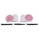 thumbnail image 1 of Accesorios de Casco de Motocicleta Decoración Cuernos de Cabra Rosa para Cascos de Motocicleta Bicicleta Esquí Rosa Blanca Calcomanías 1 Juego, 1 of 6