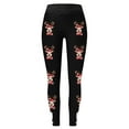 thumbnail image 3 of Christmas Leggings for Women 2025 Casual High Waisted Workout Yoga Pants Xmas Holiday Tights, 3 of 5