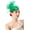 Green, variant on Fascinator Hat for Women  Party Kentucky Derby Pillbox Headpiece Costume Feathers Carnival  Wear