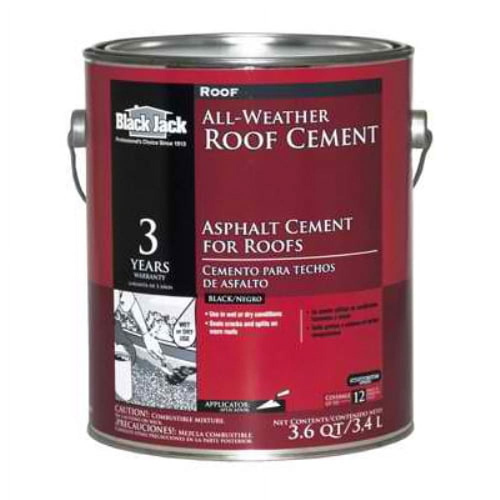 1 gal Gardner-Gibson 6230 Black Black Jack All-Weather Roof Cement