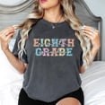thumbnail image 3 of Eighth Grade T-Shirt for Teacher Bold Pastel Font 8th Grade Middle School Teaching Tee Pepper Shirt Adult Large, 3 of 5