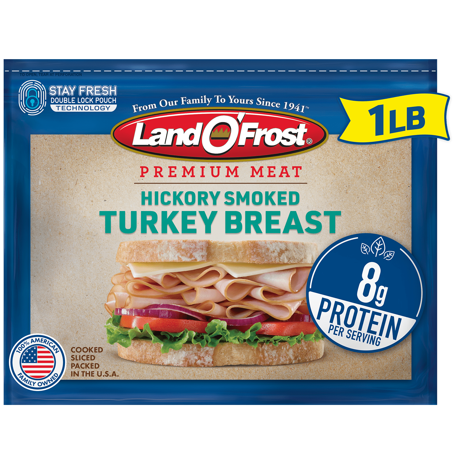 Land O'Frost Premium Sandwich Sliced Fresh Deli Lunch Meat, Oven