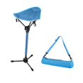 thumbnail image 4 of Almencla Camping Stool with Storage Bag Practical Portable for Backyard Travel Hiking blue, 4 of 8