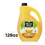 Minute Maid Orange Juice Pulp Free Jug, 128 fl oz