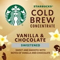 thumbnail image 3 of Starbucks Sweetened Vanilla & Chocolate Cold Brew Coffee Concentrate, 32 fl oz, 3 of 9