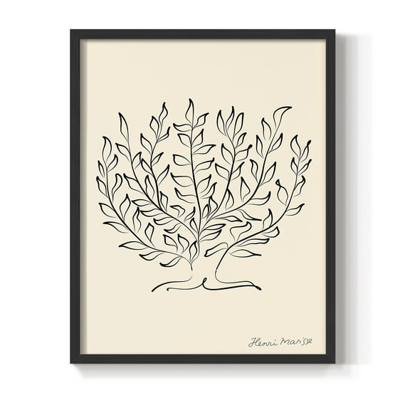Matisse CCII in Solid Wood 8 x 10 Framed Print