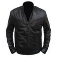 thumbnail image 3 of Black Motorcycle Jacket Leather Jackets Motorcycle Jackets Mens Black Leather Biker Jacket Mens Leather Riding Jacket Bike Jackets For Men size XS, 3 of 4