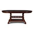 thumbnail image 2 of Pemberly Row Contemporary Solid Wood Dining Table in Espresso, 2 of 5
