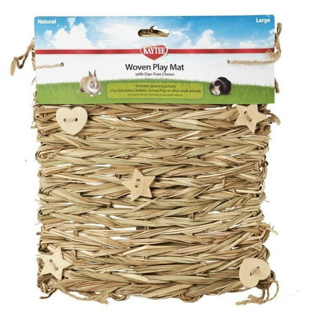 Kaytee Natural Woven Play Mat Large [Small Pet, Cage Accessories] 1 count