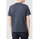 thumbnail image 2 of Maine - Camiseta de Rayas para Hombre (Azul Claro), 2 of 3