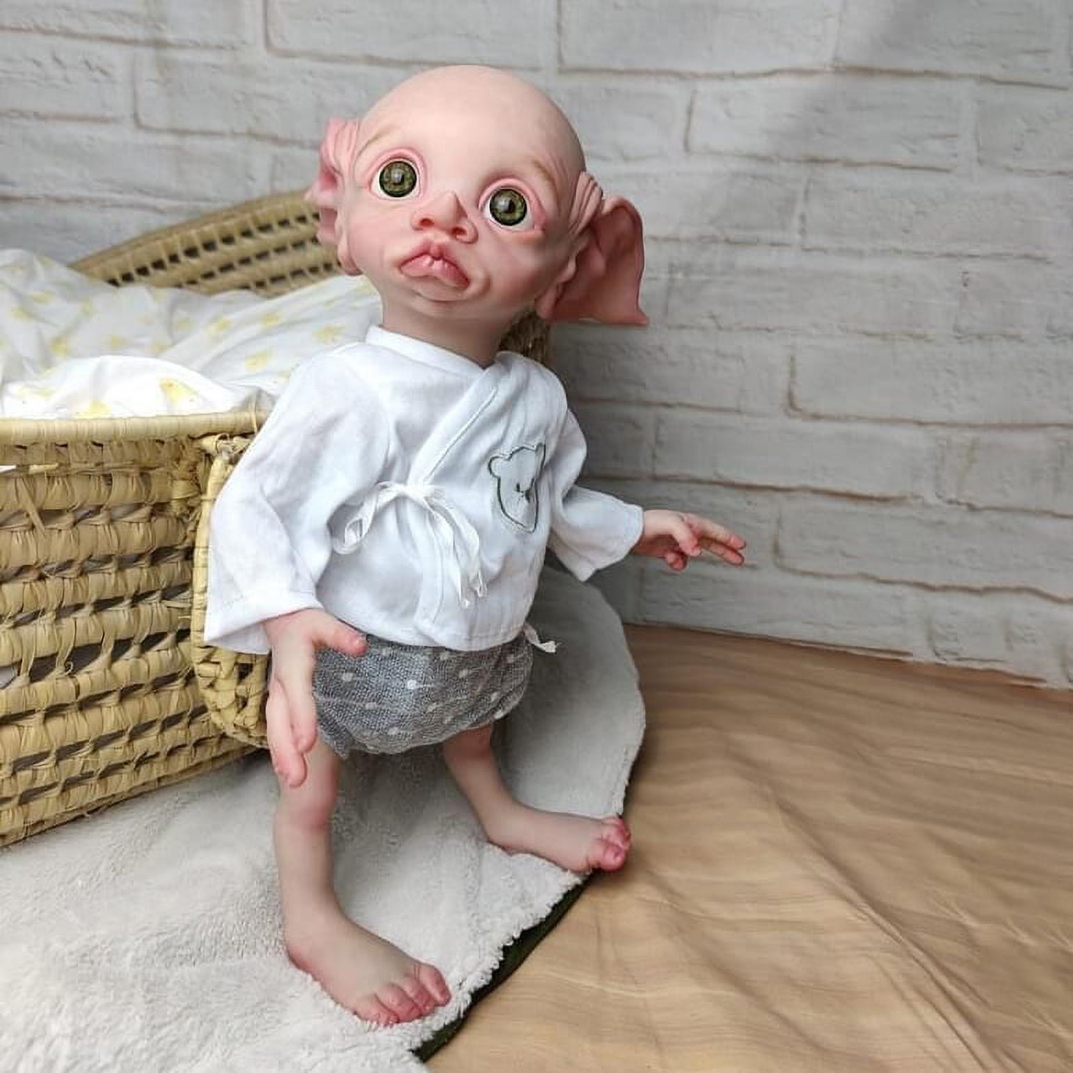 iCradle Handmade Reborn Elf Baby Fairy Doll Girl 17 Inch Reborn