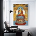 thumbnail image 3 of Póster tibetano Thangka Buddha Shakyamuni (4) Obras de arte Lienzo Póster Habitación Estética Arte de pared Impresiones Decoración moderna para el hogar Regalos 16x24 pulgadas (40x60 cm), 3 of 6