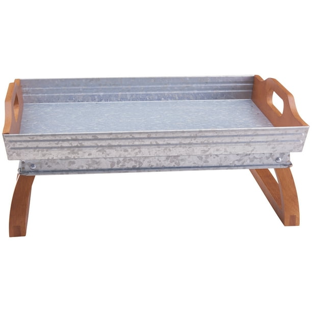Better Homes & Gardens Galvanized Steel Rectangular Serving Tray with