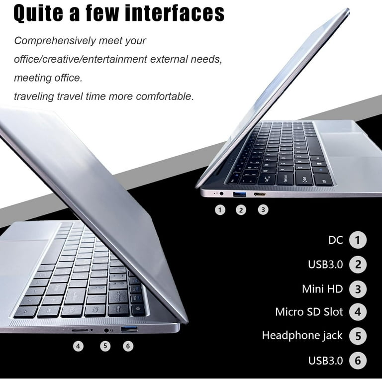 Windows 11 Laptop Computer 14.1 Inch Laptop Notebook PC Portable