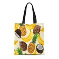 thumbnail image 1 of NUDECOR Canvas Bag Resuable Tote Grocery Shopping Bags Beautiful Modern Many Style Tote Bag, 1 of 1
