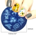 thumbnail image 4 of Vogacara Nail Art Stamping Plate DIY Nail Art Herramientas Juego de placas de manicura con Stamper Sponge Nail Art Templates Stamping Plate Juegos de manicura Vogacara CE006858-00, 4 of 6