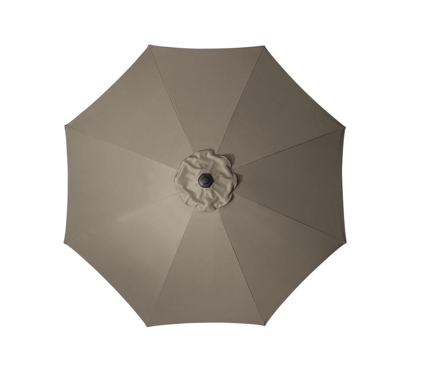 Parasol de marché rond pour patio de 2,7 m HOMETRENDS