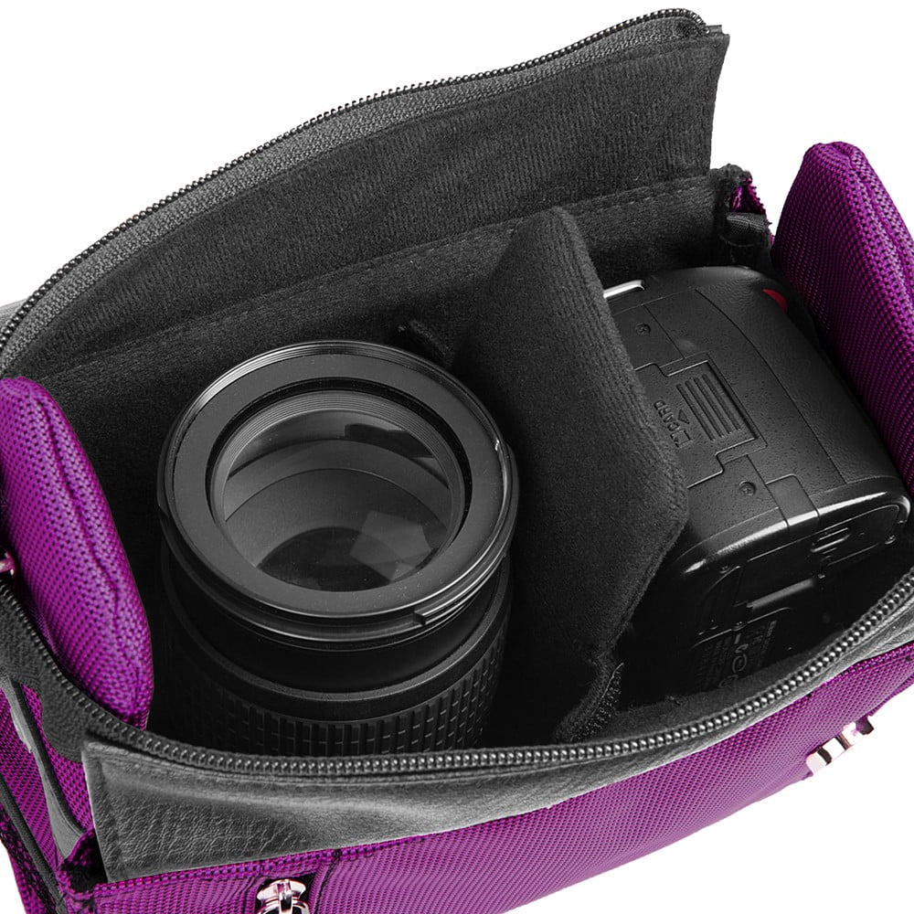 VANGODDY Metric Zippered Nylon Camera Carrying Case Shoulder Bag for Nikon D8 Series / D7 Series / D6 Series