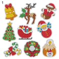thumbnail image 1 of Juego de pintura de diamante Diy, delicado tema de Navidad Multicolor, pintura de diamante 5d Diy, decoración del hogar, 1 of 5