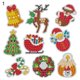 thumbnail image 1 of Juego de pintura de diamante Diy, delicado tema de Navidad Multicolor, pintura de diamante 5d Diy, decoración del hogar, 1 of 5