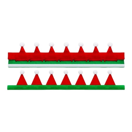 simhoa 2 Rein Covers for Horses Equestrian Rein Decoration Easy to Assemble Horse Costume Accessories for Anniversary And Thanksgiving green and red