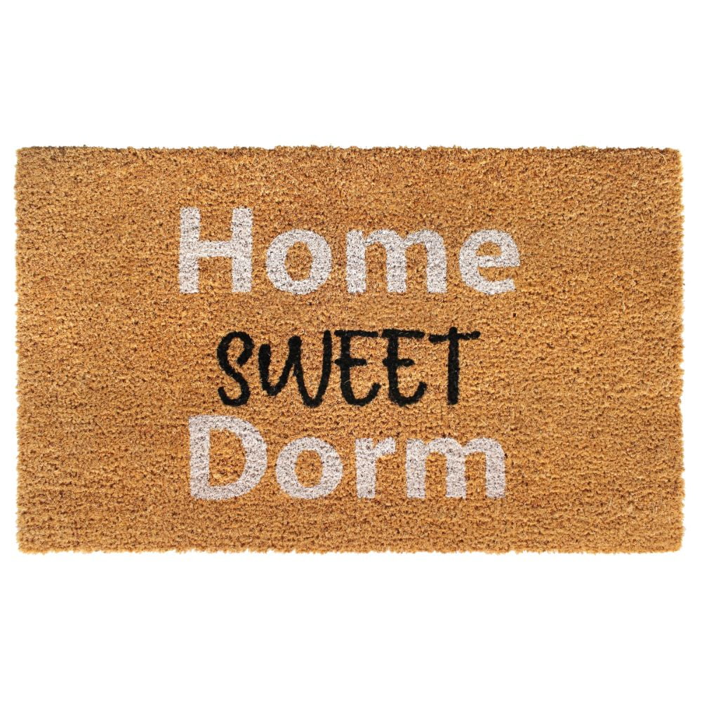RugSmith Natural Machine Tufted Home Sweet Dorm, 18' x 30',Natural