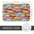 thumbnail image 2 of Sikiie Cute Cars Print Flannel Anti-slip Floor Mat 16x24in, Thickened Dustproof Entrance Door Mat Floor Mat for Kitchen, Bathroom, Laundry Room, 2 of 7