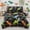 Black, variant on URBONUR 3 Pcs Dinosaur Twin Size Bedding Sets for Boys, Dinosaur Printing Boys Comforter Set, Blue and White Reversible Bed Comforter Set for Kids/Toddlers/Teens