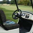 thumbnail image 4 of Binienty Ezgo Txt Golf Cart Seat Cover Moon Butterfly Golf Cart Seat Covers Soft Stretchy Fabric Seats Protective Cover for 2-Person Seats, 4 of 8