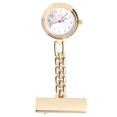 thumbnail image 1 of Fob Watch for Nurses Hanging Fob Watch Rose Gold Safety Pin Design 1Set, 1 of 7