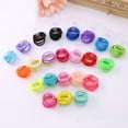 thumbnail image 4 of Artrylin 180 Pcs Baby Hair Ties,Rubber Toddler Hair Ties for Girls and Kids,Multicolor Small Seamless Hair Bands,Elastic Ponytail Holders (Random Color ), 4 of 8