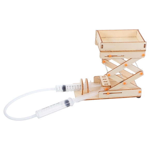 LEORX Beige ABS Hydraulic Lifting Platform Toy 1 Set