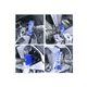 thumbnail image 4 of Juego De Cepillos De Limpieza Para Detalles De Auto, 22 Pzs Azul, 4 of 5