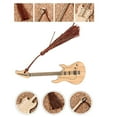 thumbnail image 4 of Personalized Bookmark,Guitar Shape Bamboo Bookmark Bookmarks Aesthetic Gift for Teachers Students Men Women, 4 of 5