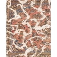 thumbnail image 1 of Ahgly Company Indoor Rectangle Abstract Pastel Orange Abstract Area Rugs, 5' x 8', 1 of 6